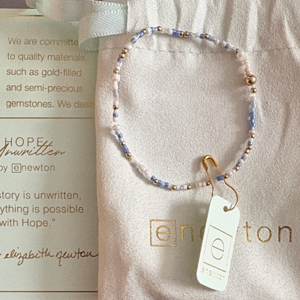 Enewton Delicate Blue and Gold Bracelet